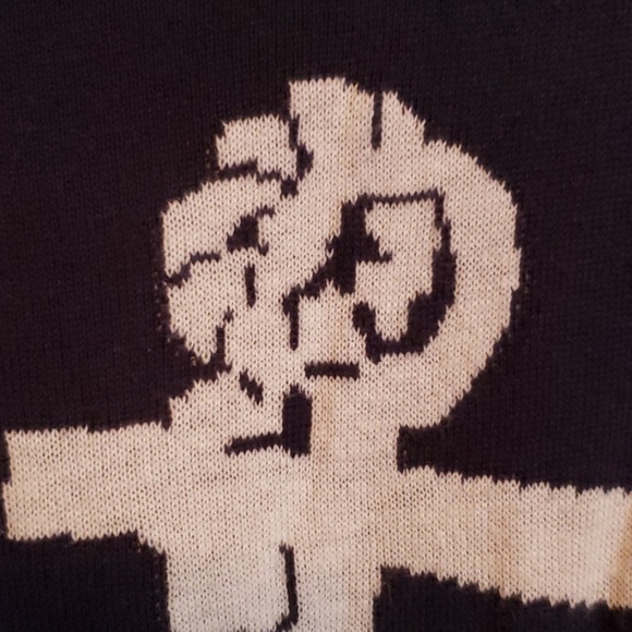 Nautical Anchor Sweater Top - Picture 4 of 5